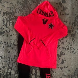Set of athletic leggings + hoodie